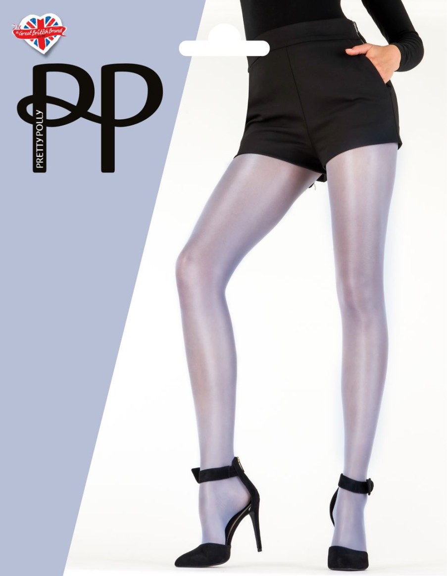 Pretty Polly | Pretty Polly Transparente Glanzende Feinstrumpfhose In Pastellfarben Von Pretty Polly