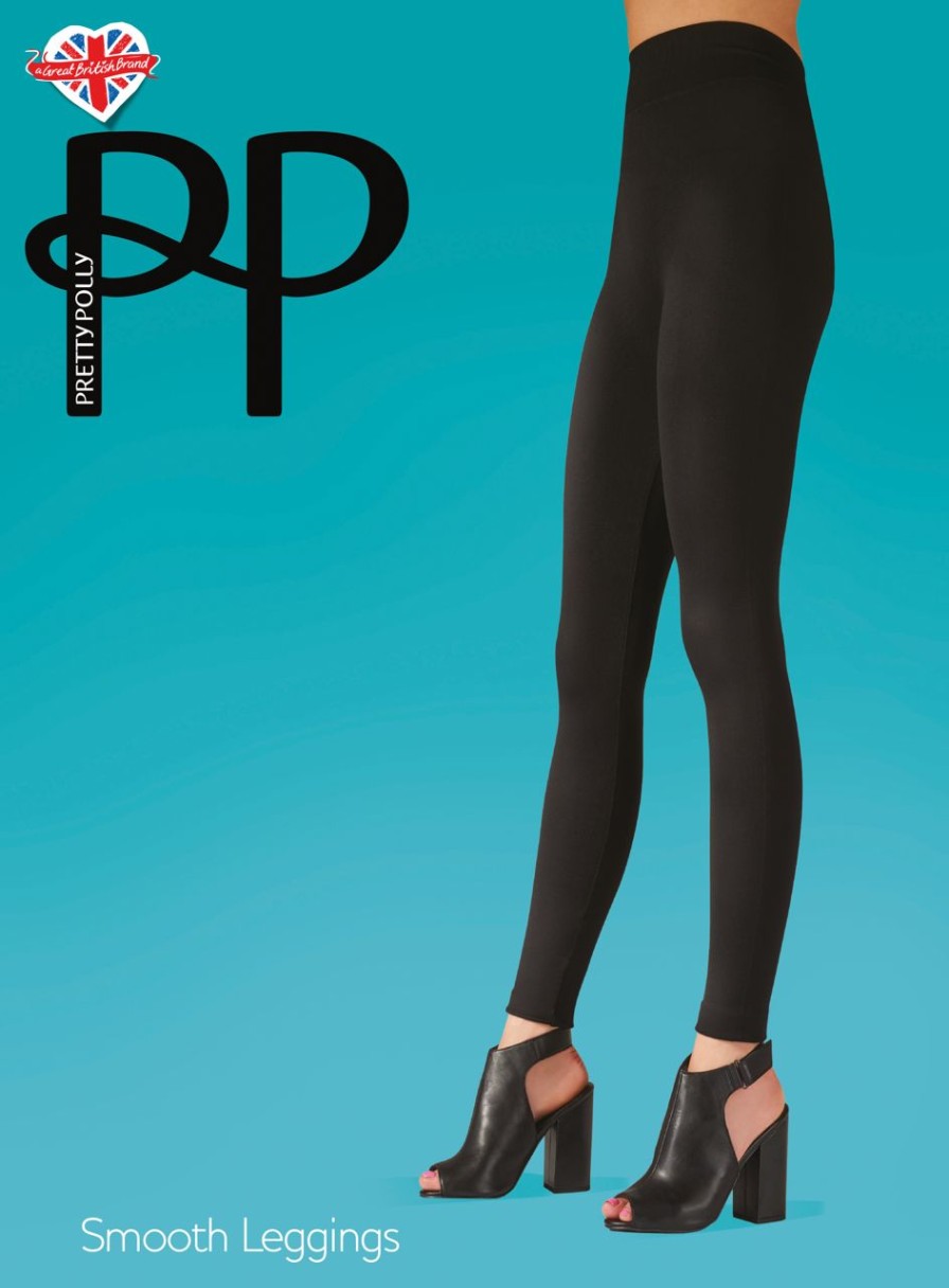 Pretty Polly | Pretty Polly Super Weiche Und Absolut Blickdichte Leggings Smooth Von Pretty Polly Black