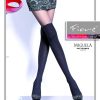 Fiore | Fiore Fiore Strumpfhose Im Overknee-Look 40 Den