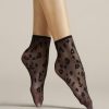 Fiore | Fiore Feinsockchen Mit Angesagten Leopardentupfen Von Fiore