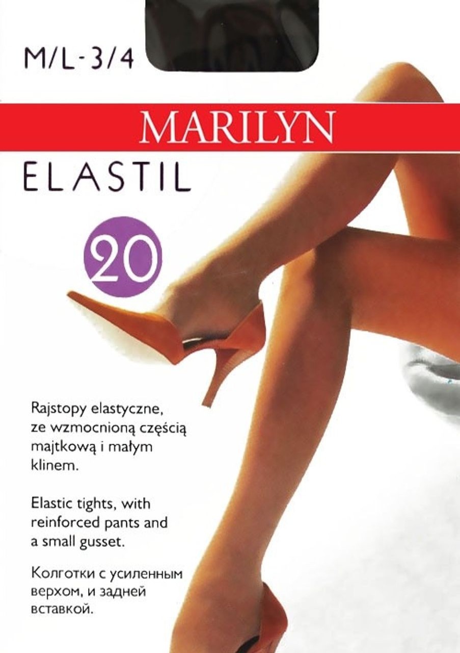 Marilyn | Marilyn Marilyn Glatte Elastische Feinstrumpfhose Elastil 20 Den