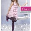 Kinderstrumpfhosen, -Leggings | Fiore Fiore Kinderstrumpfhose Mit Blumigem 3D-Muster Hania 40 Den