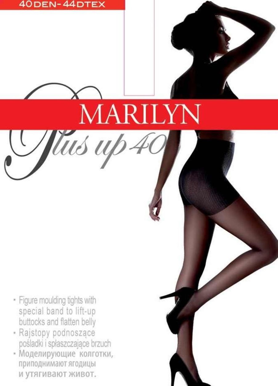 Marilyn | Marilyn Marilyn Figurformende Strumpfhose Plus Up 40 Den