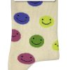 Hudson | Hudson Hudson - Bequeme Uni Kuschelsocken Mit Einem Hohen Anteil An Baumwolle Und Bunten Smiley Emojis