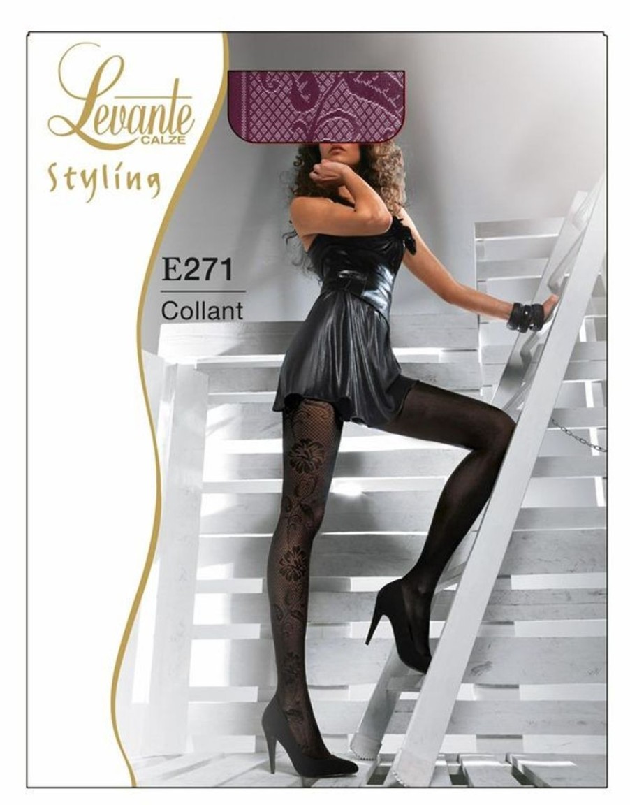 Levante | Levante Levante Strumpfhose Mit Blumenmuster 60 Den