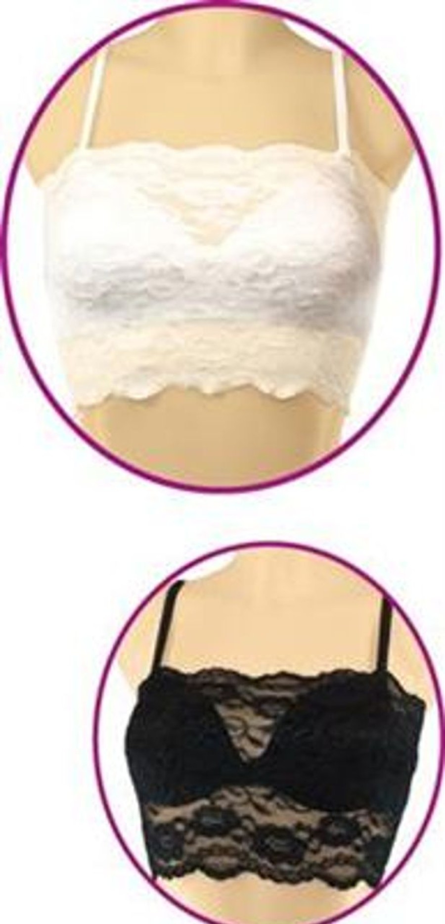 Accessories | Cette Sheerly Fabulous Bandeau In Komfortabele Dehnbare Spitze Assorted