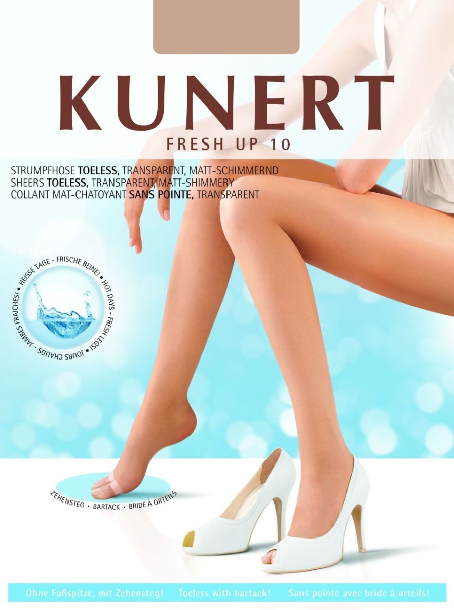 Kunert | Kunert Kunert Hauchdunne Feinstrumpfhose Mit Offener Spitze Fresh Up 10