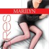 Marilyn | Marilyn Marilyn Elegante Feinstrumpfhosen Mit Verspieltem Tupfenmuster Flores, 20 Den Bianco