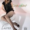 Gabriella | Gabriella Gabriella Dezent Glanzende Netzstrumpfhose Kabarette Lurex