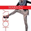 Marilyn | Marilyn Marilyn Tolle Netzstrumpfhose Mit Zebramuster Charly Zebra 40 Den Nero