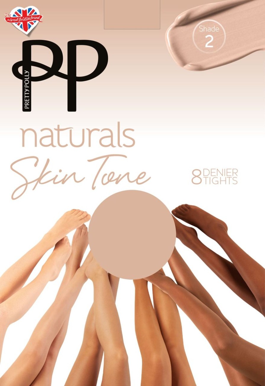 Pretty Polly | Pretty Polly Hauchdunne Feinstrumpfhose Fur Alle Hauttypen Naturals Skin Tones 8 Den Von Pretty Polly