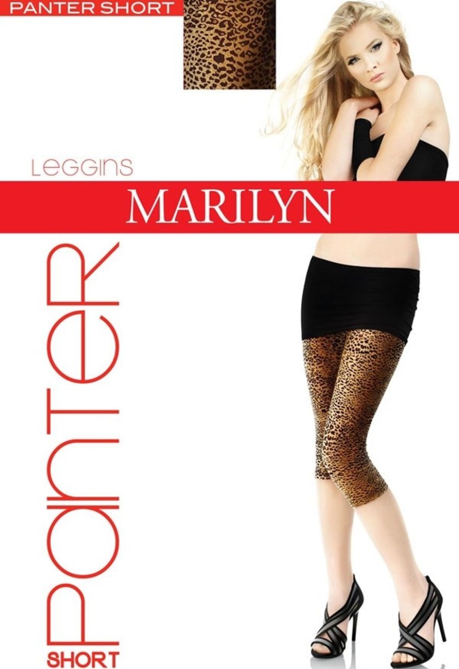 Marilyn | Marilyn Marilyn 3/4-Lange Leggings Mit Trendigem Leopardenmuster Panter, 60 Den