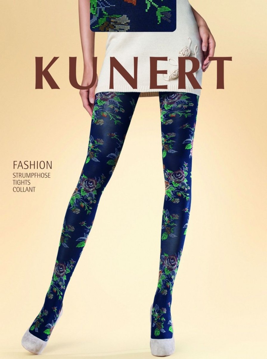 Kunert | Kunert Kunert Wunderschone Damenstrumpfhose Mit Blumenmuster