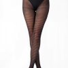 Pretty Polly | Pretty Polly Pretty Polly Double Diamond - Semi-Blickdichte Strumpfhose Mit Raffiniertem, Doppeltem Rauten-Design Black