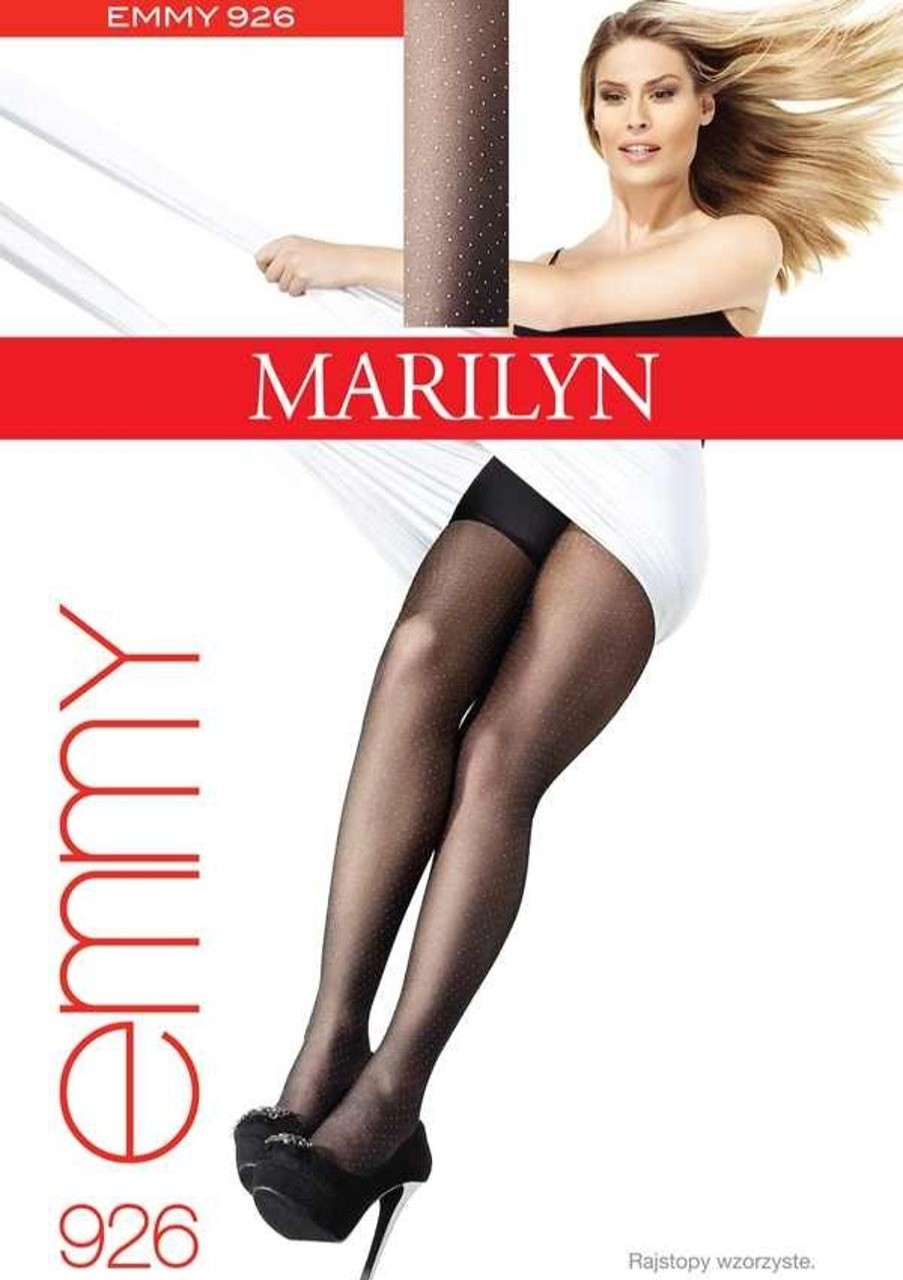 Marilyn | Marilyn Marilyn Elegante Feinstrumpfhosen Mit Verspieltem Tupfenmuster Emmy, 20 Den