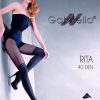 Gabriella | Gabriella Gabriella Extravagante Strumpfhose Im Overknee-Look Rita, 40 Den Nero