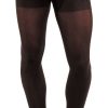 Glamory | Glamory Glamory Microman 100 - Blickdichte Microfaser-Strumpfhose Fur Manner Schwarz