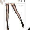 Pretty Polly | Pretty Polly Wunderschone Strumpfhose Mit Muster In Schnuroptik Von Alice Und Olivia By Pretty Polly