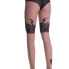 Trasparenze | Trasparenze Feinstrumpfhose Mit Verfuhrerischem Blumenmuster Und Angesagter Strumpf-Optik Von Trasparenze Cosmetic