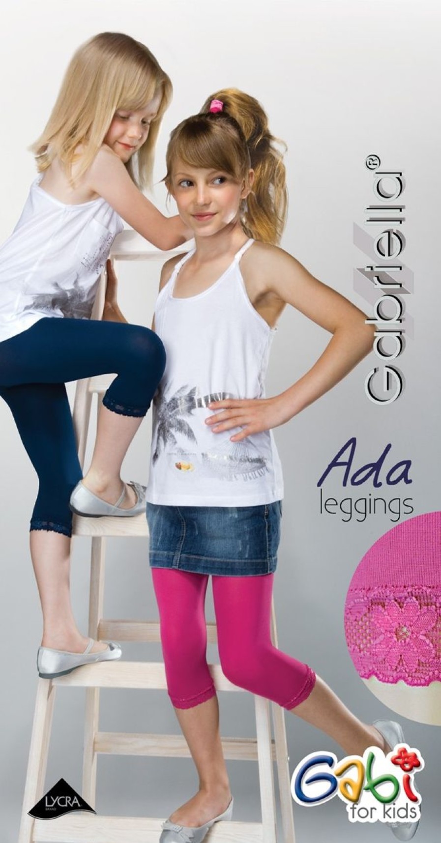 Gabriella | Gabriella Gabriella Klassische Glatte Kinderleggings Aus Mikrofaser Ada