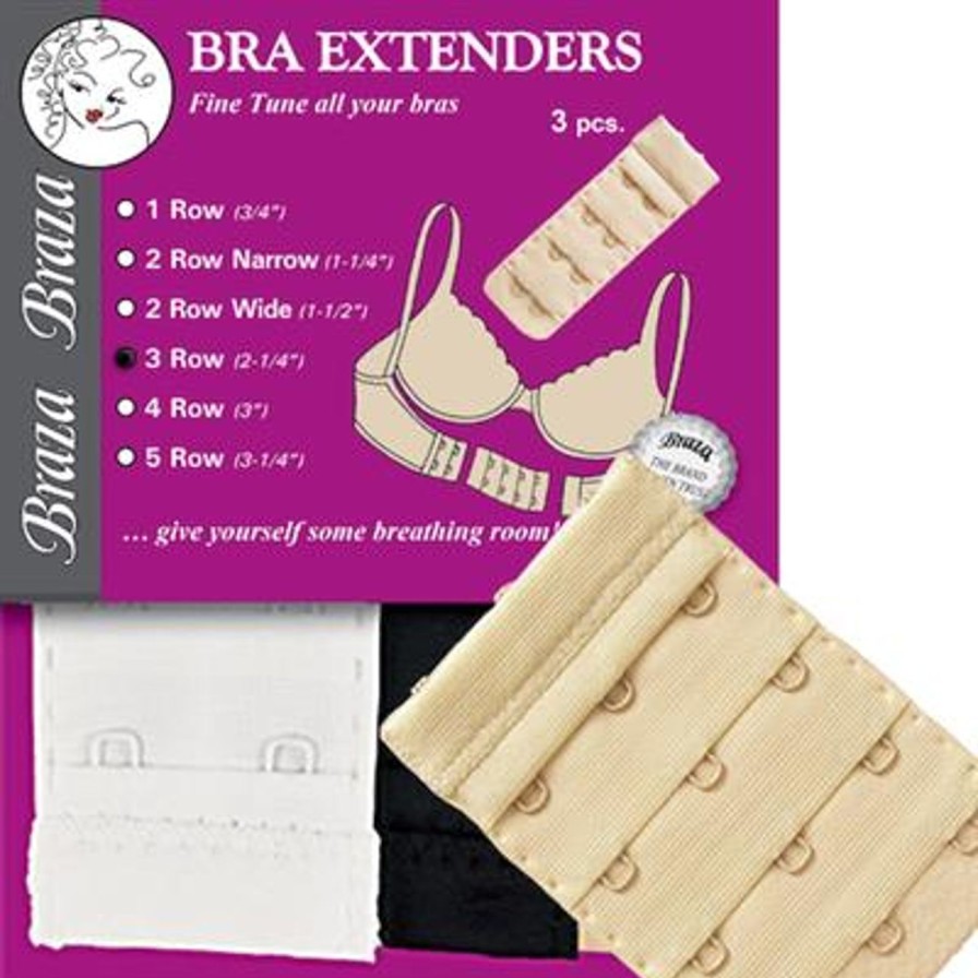 Accessories | Cette Bra Back Extenders Ruckenteil-Verlangerer Aus Stoff