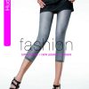 Hudson | Hudson Hudson Capri Leggings In Jeans-Optik Glossy Filet 30 Den Multi-Colour