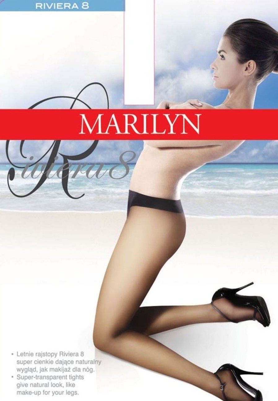 Marilyn | Marilyn Marilyn Hauchdunne Feinstrumpfhose Riviera 8 Den