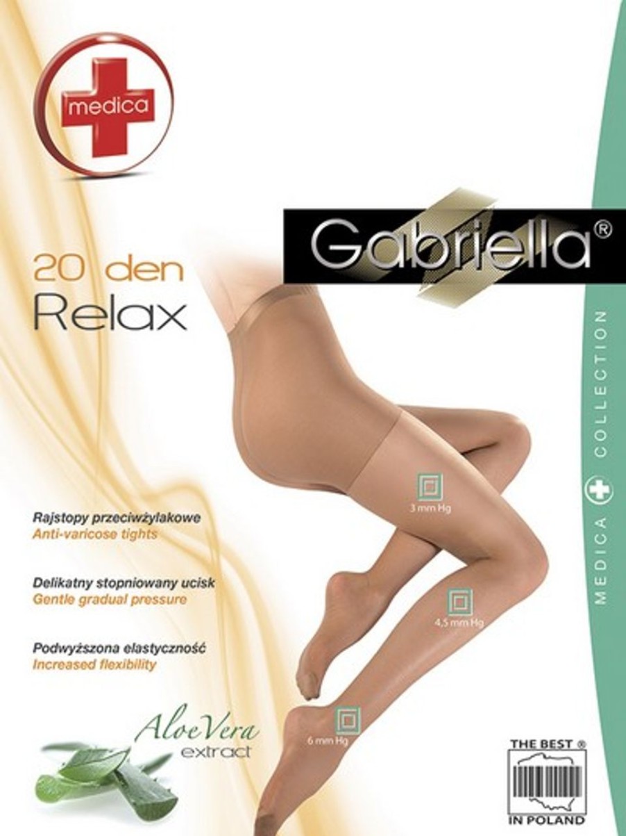 Gabriella | Gabriella Gabriella Feinstrumpfhose Mit Anti-Cellulite-Wirkung Relax 20 Den