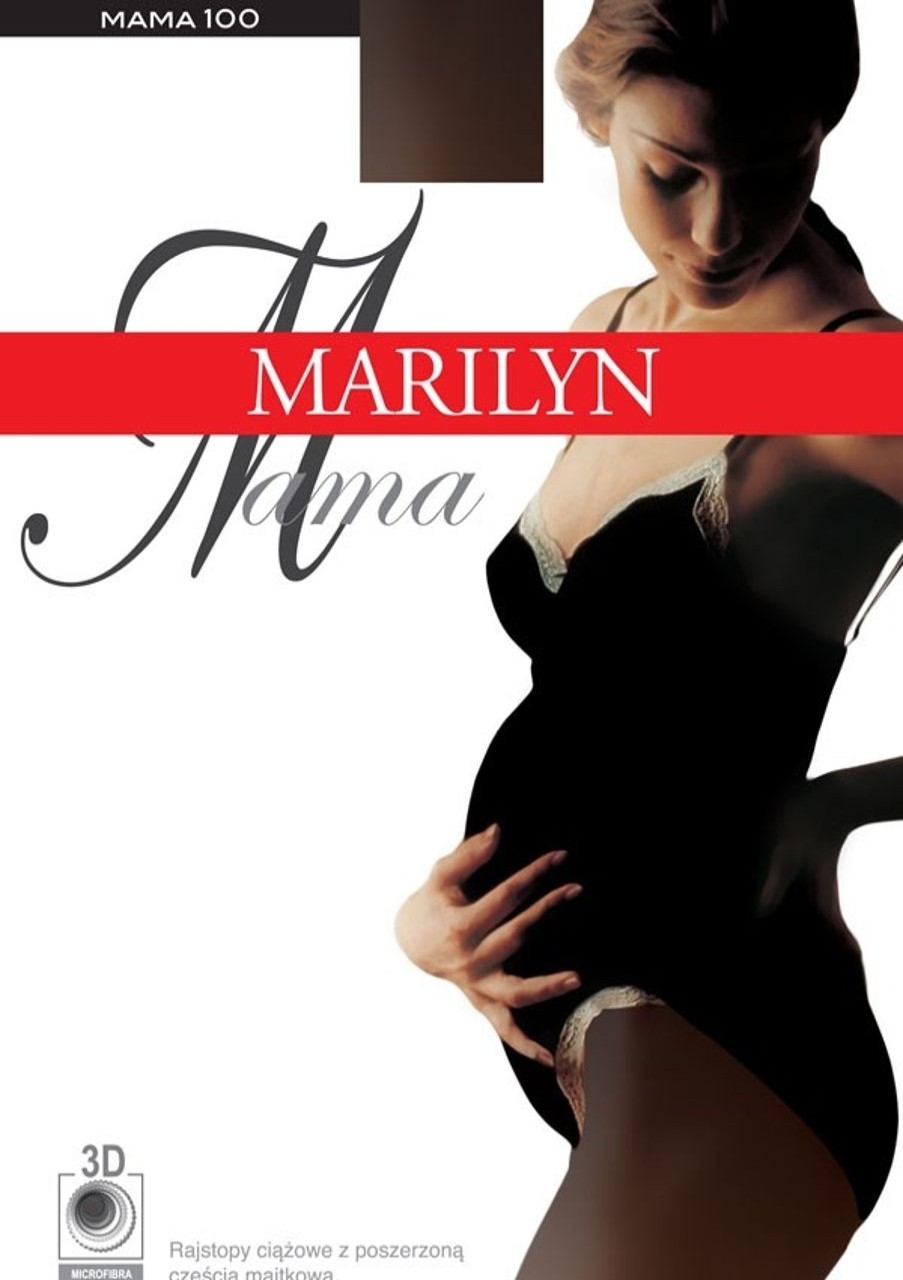 Marilyn | Marilyn Marilyn Blickdichte Strumpfhose Fur Schwangere Mama 100 Den Nero