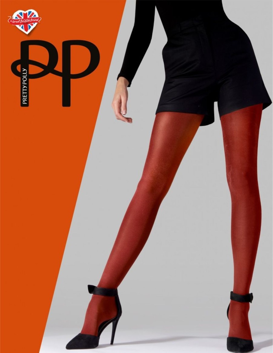 Pretty Polly | Pretty Polly Blickdichte Feinstrumpfhose Mit Satinglanz Satin Opaque Von Pretty Polly