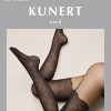 Kunert | Kunert Semi-Blickdichte Strumpfhose Mit Sinnlicher Halterlos-Optik Und Elegantem Spitzenmuster Von Kunert Black