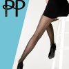 Pretty Polly | Pretty Polly Elegante Tull-Strumpfhose Mit Raffinierter Naht Tulle Backseam Von Pretty Polly Black