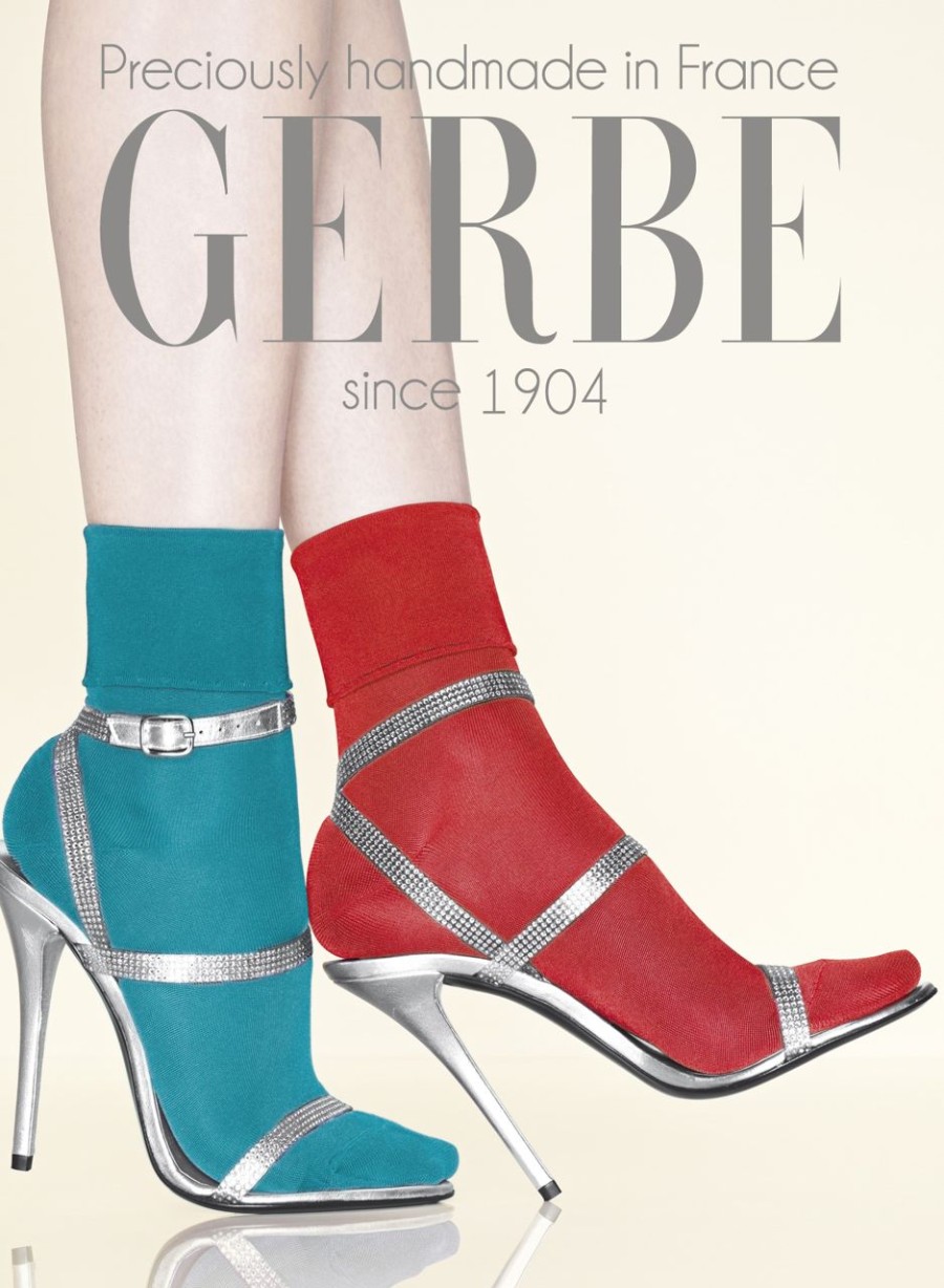 Gerbe | Gerbe Gerbe Glatte Blickdichte Socken Nymphea