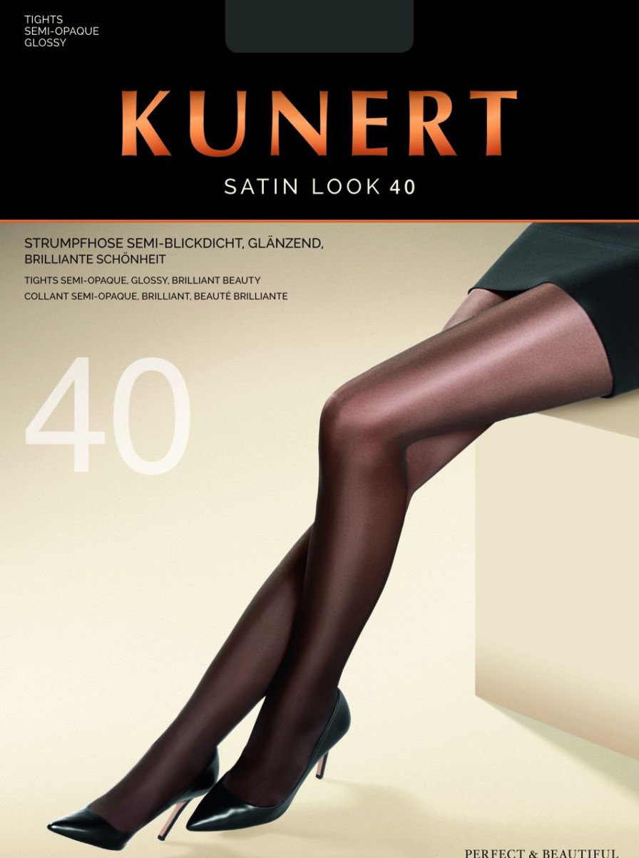 Kunert | Kunert Blickdichte Glanzende Strumpfhose Satin Look 40 Von Kunert