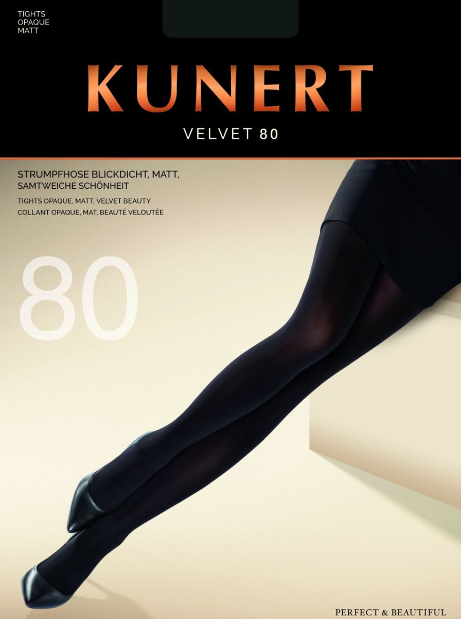 Kunert | Kunert Kunert Blickdichte Strumpfhose Ohne Muster Velvet 80