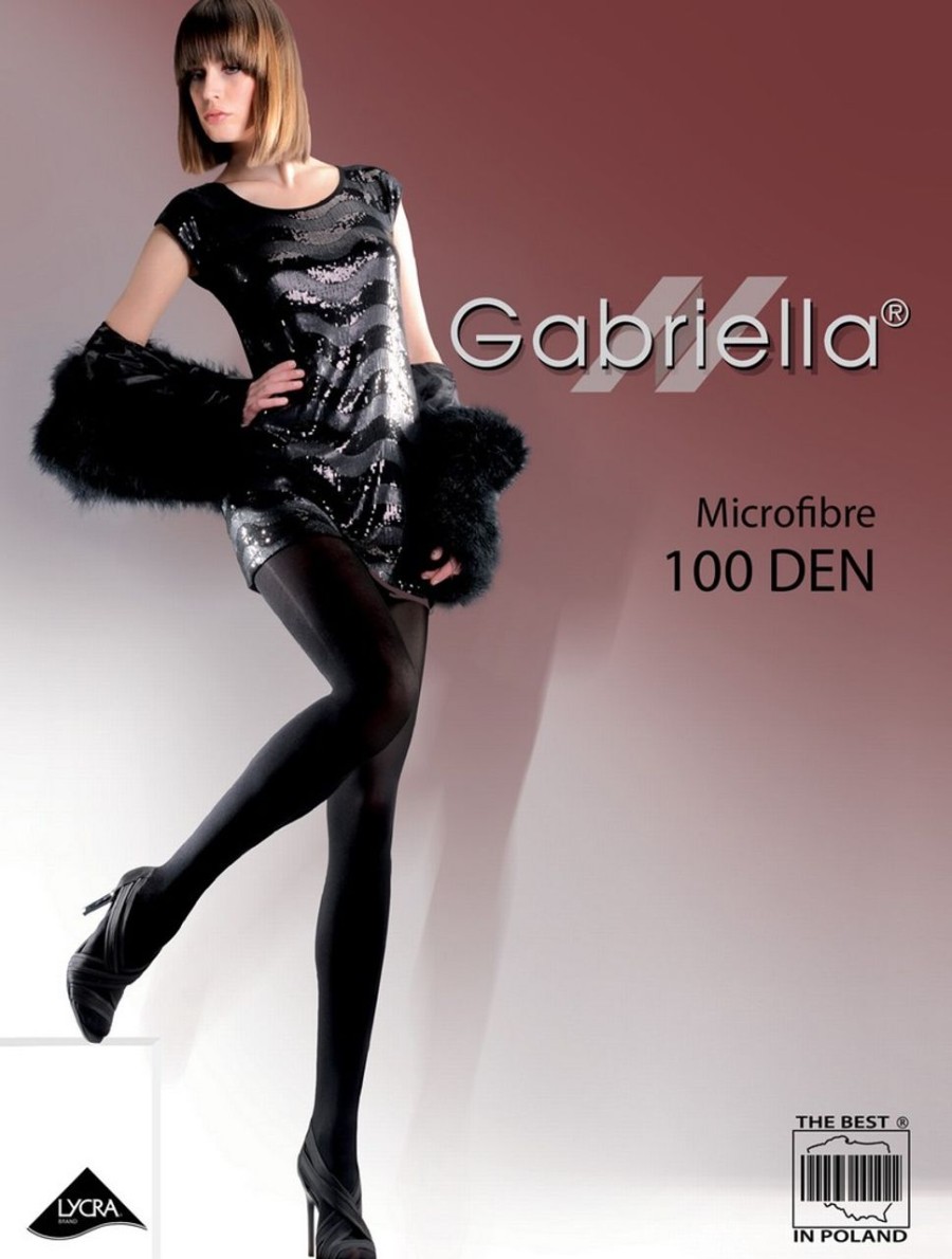 Gabriella | Gabriella Gabriella Microfaser-Strumpfhose Ohne Muster, 100 Den