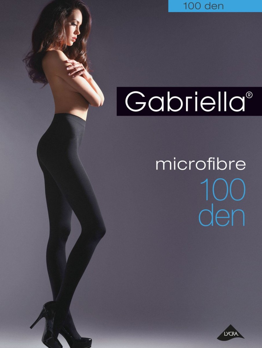 Gabriella | Gabriella Gabriella Microfaser-Strumpfhose Ohne Muster, 100 Den