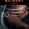 Kunert | Kunert Kunert Mommy 80 - Blickdichte Schwangerschaftsstrumpfhose Black