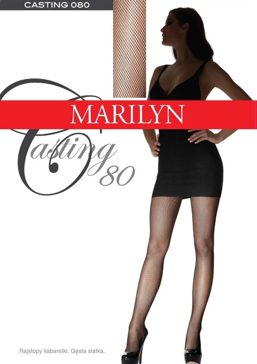 Marilyn | Marilyn Marilyn Strumpfhose Mit Sehr Dichter Netzstruktur Casting 80