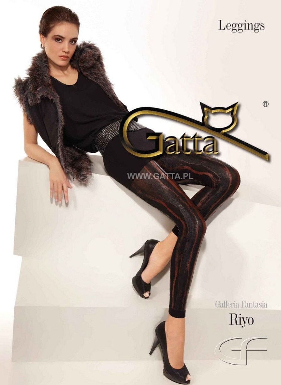 Gatta | Gatta Gatta 7/8 Leggins Mit Buntem Muster Riyo 10