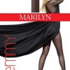 Marilyn | Marilyn Marilyn Elegante Strumpfhosen Mit Naht Emmy 20 Den Black-Grigio