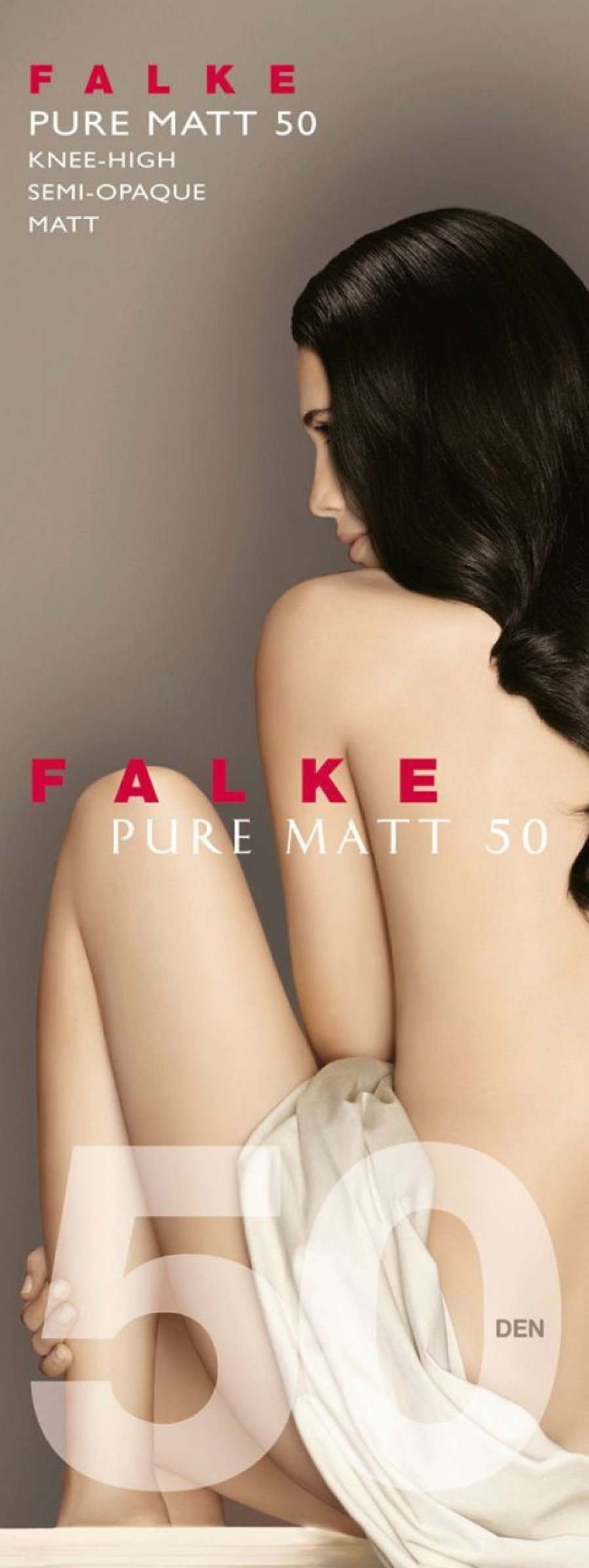 Falke | Falke Kniestrumpfe Pure Matt 50 Von Falke