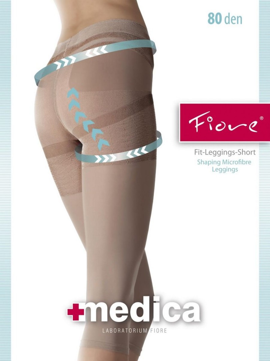 Leggings | Fiore Fiore Figurformende Leggings In Capri-Lange Fit