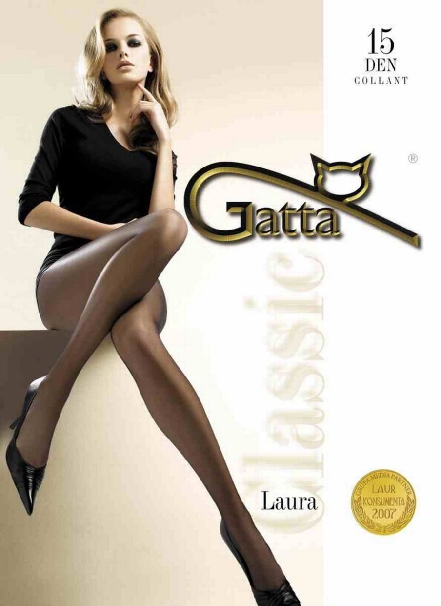 Gatta | Gatta Gatta Glatte Feinstrumpfhose Laura 15 Den