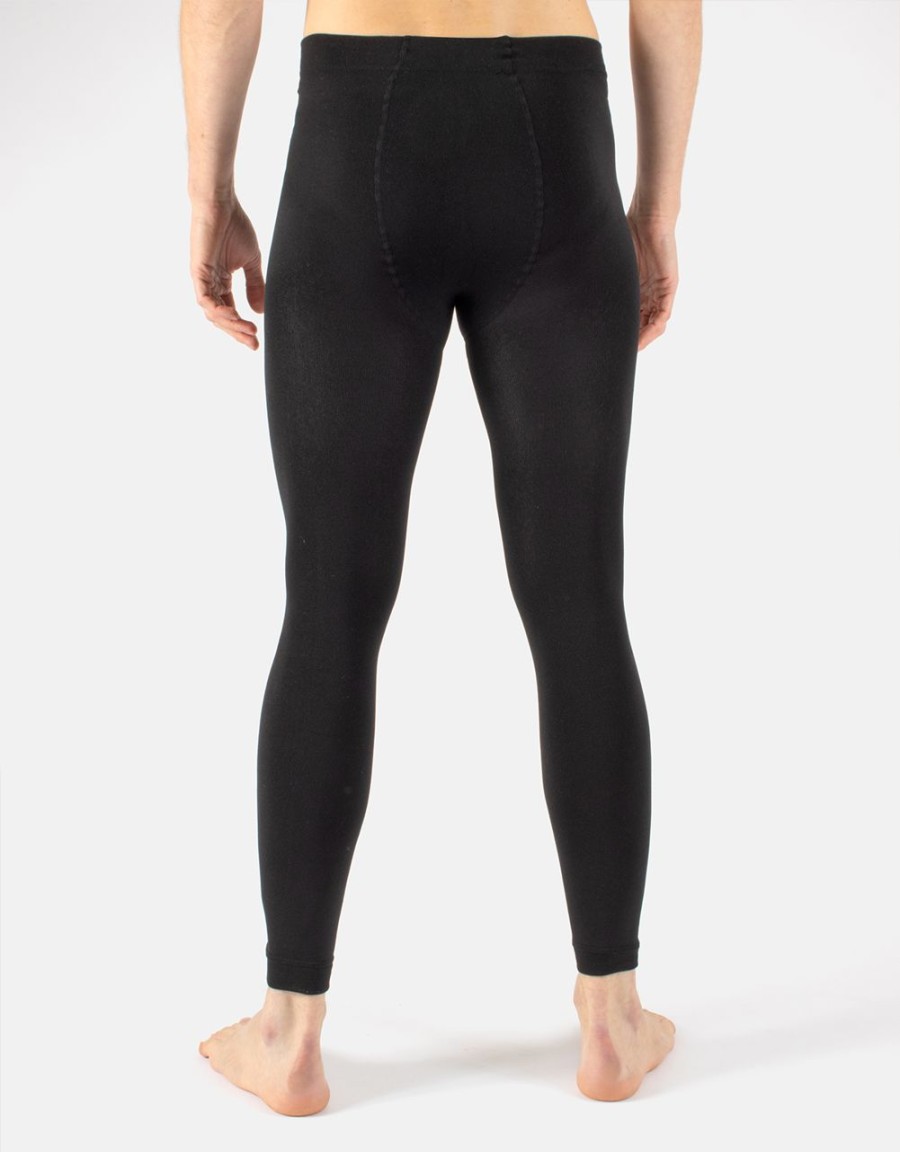 Cette | Cette Absolut Blickdichte Herrenleggings Mit Flauschigem Innenfutter Aus Weichem Fleece Von Cette Black