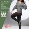 Cette | Cette Glatte, Blickdichte Plus Size Strumpfhose Montreal Von Cette Black