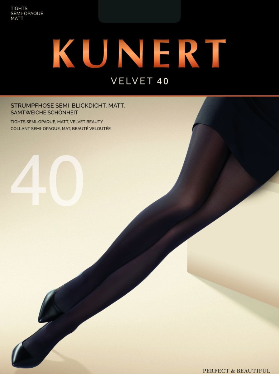 Kunert | Kunert Kunert Velvet 40 - Semi-Blickdichte Strumpfhose Ohne Muster