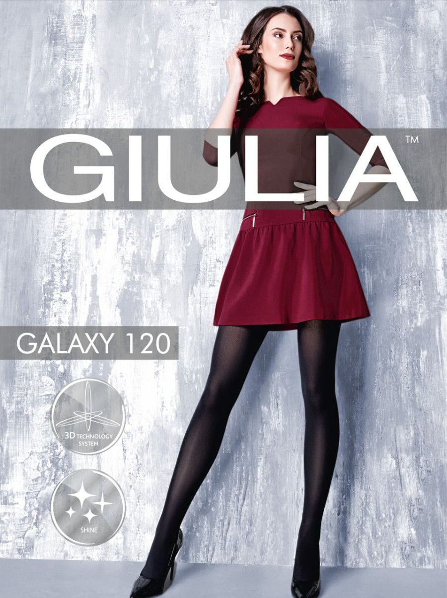 Giulia | Giulia Blickdichte, Elegant Glanzende Strumpfhose Galaxy 120 Von Giulia