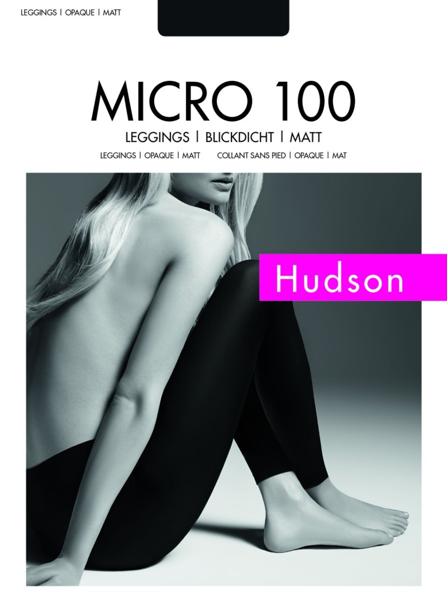 Hudson | Hudson Blickdichte, Matte Leggings Ohne Muster Micro 100 Von Hudson