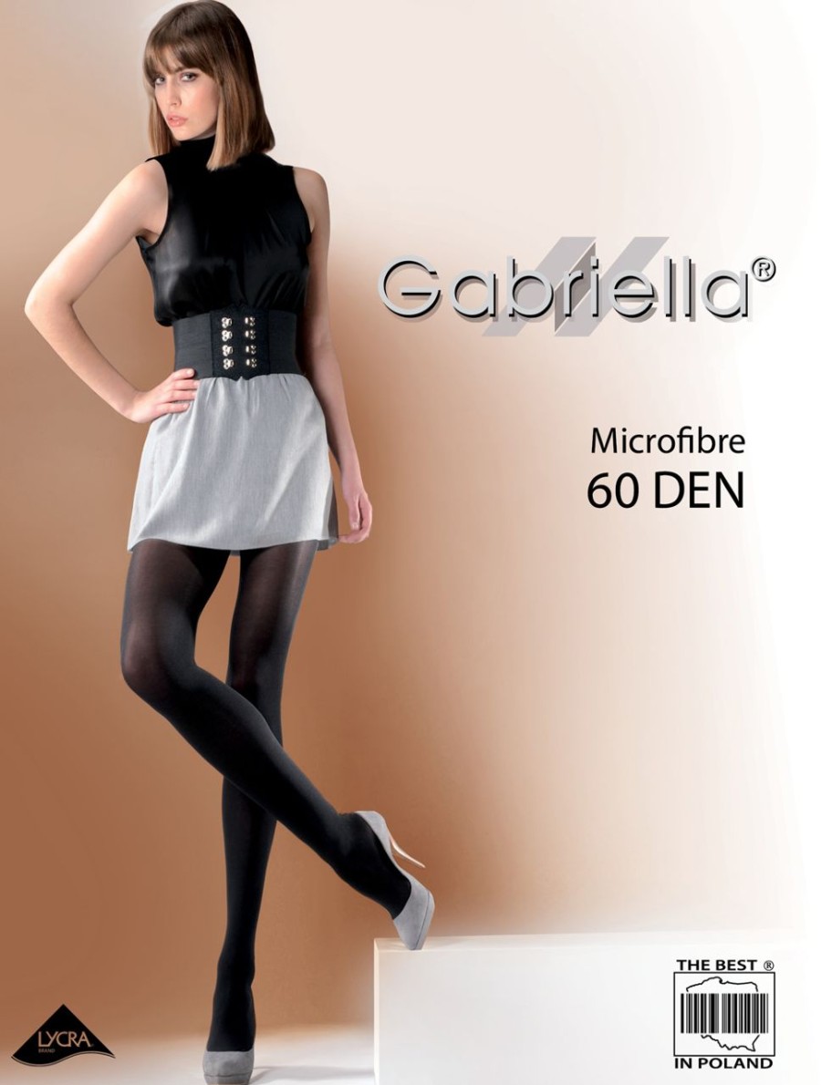 Gabriella | Gabriella Klassische Microfaser-Strumpfhose Ohne Muster Microfibre 60 Den